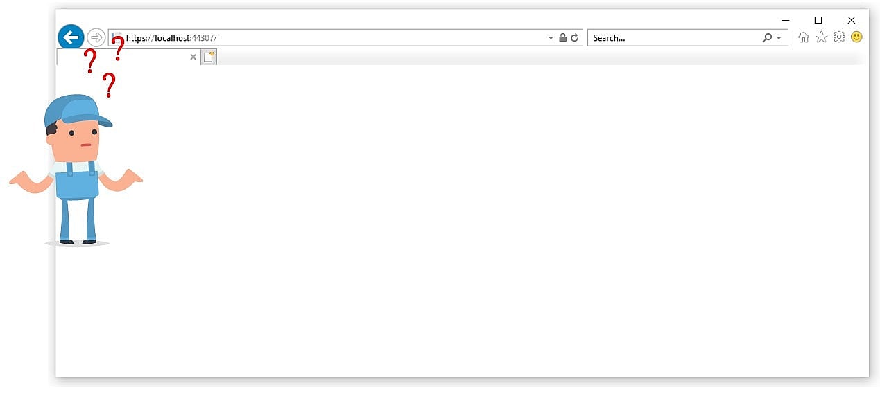 Cover image for IE11 fails to load a (server-side) Blazor web app