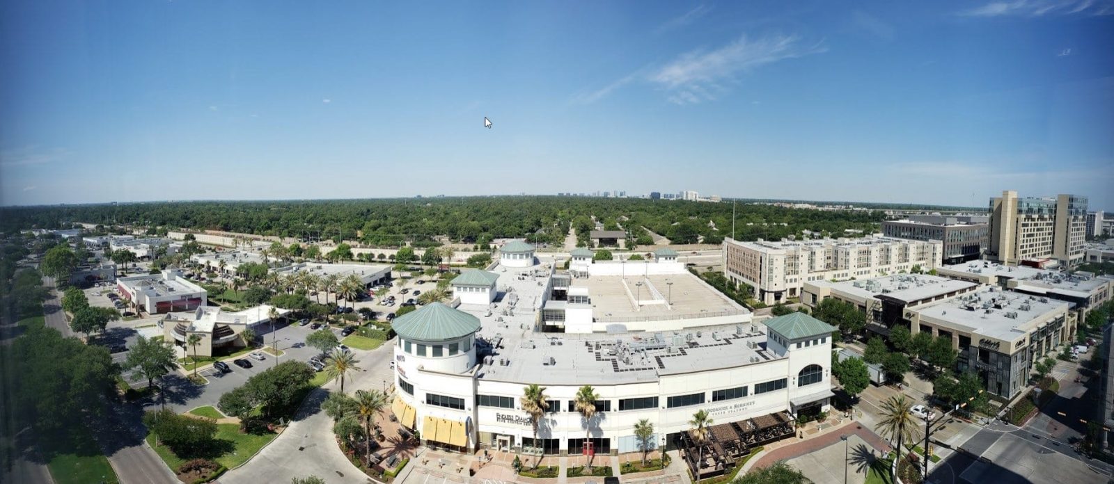 The view from Microsoft's Houston office was great!